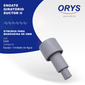 Engate Giratório Suctor || Syncrus (p/ mangueira de 6mm)