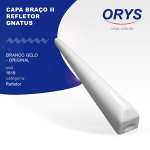 Capa Braço II Refletor Gnatus (Branco gelo) original