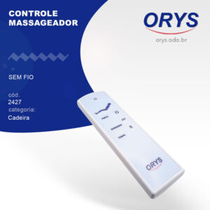 Controle massageador s/ fio (Orys)