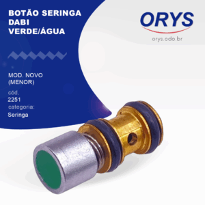 Botão Seringa Dabi Verde/Água Mod. novo (Menor)