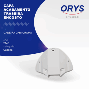 Capa acabamento traseira encosto cadeira Dabi Croma