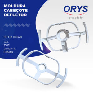 Moldura cabeçote refletor Reflex LD Dabi