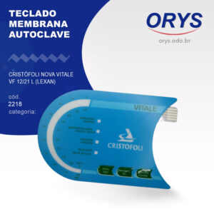 Teclado Membrana Autoclave Cristófoli Nova Vitale Vf 12/21 L (Lexan)