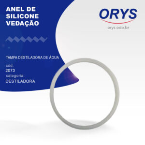 Anel de silicone vedação tampa Destiladora de água