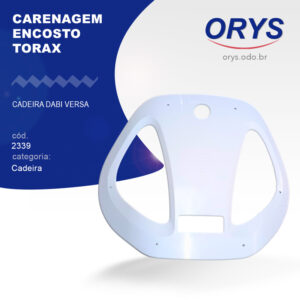 Carenagem encosto torax cadeira Dabi Versa