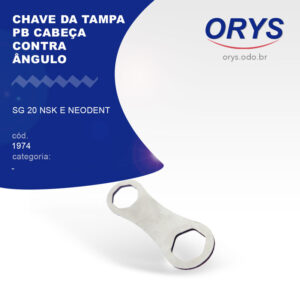 Chave Da Tampa Pb Cabeça Contra Angulo Sg 20 Nsk E Neodent
