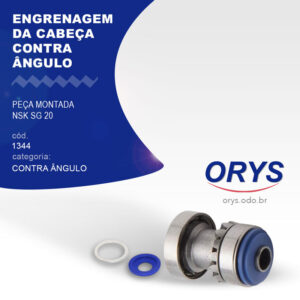 Engrenagem montada da Cabeça Contra Angulo NSK 20:1 SG 20