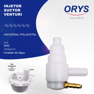 Injetor Suctor venturi universal poliacetal