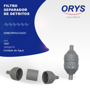 Filtro separador de detritos (emborrachado)