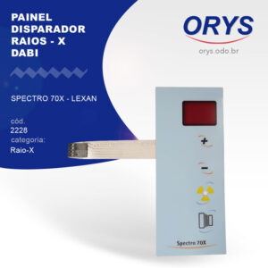 Painel Disparador Raios - X Dabi Spectro 70x  (Lexan)