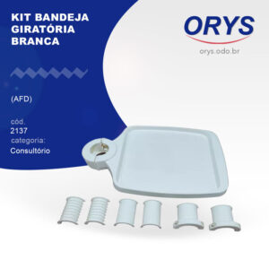 Kit Bandeja giratória branca (AFD)