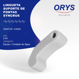 Lingueta suporte de Pontas Syncrus Gnatus (cinza)