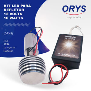 Kit LED para refletor 12 volts 10 watts (Orys)