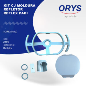 Kit cj moldura refletor reflex Dabi (original)