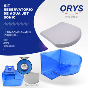 Kit reservatório de água jet sonic / ultrasonic Gnatus (Original)