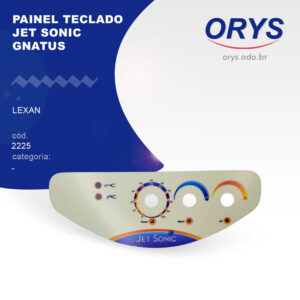 Painel Teclado Jet Sonic - Gnatus (Lexan)