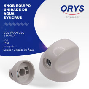 Knob Equipo / unidade de Agua Syncrus (com parafuso e porca)