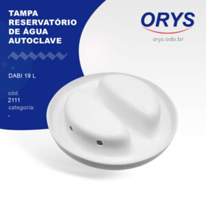 Tampa reservatório de água Autoclave Dabi 19 L