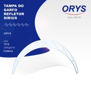 Tampa do garfo refletor sirius