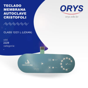 Teclado Membrana Autoclave Cristofoli Class  12/21 L (Lexan)