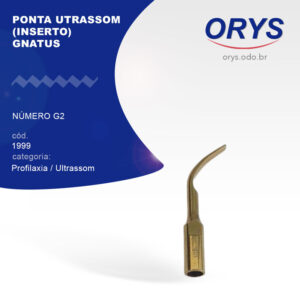 Ponta Utrassom (inserto) Gnatus Número G 2