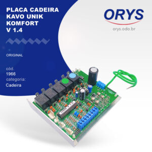 Placa Cadeira Kavo Unik Komfort V 1.4 - Original