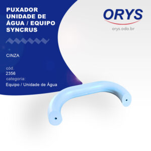 Puxador unidade de água/equipo syncrus cinza