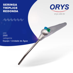 Seringa tríplice redonda