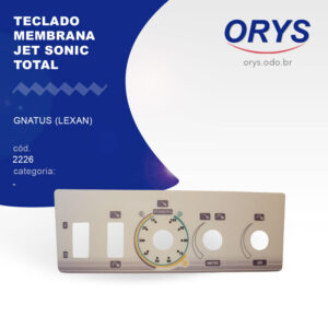 Teclado Membrana  Jet Sonic Total - Gnatus (Lexan)