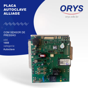 Placa Autoclave Alliage com sensor de pressão